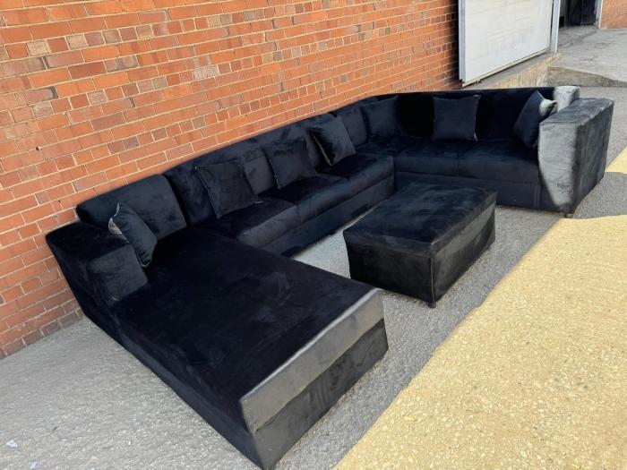 U shaped sofa