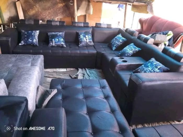 U shape couch