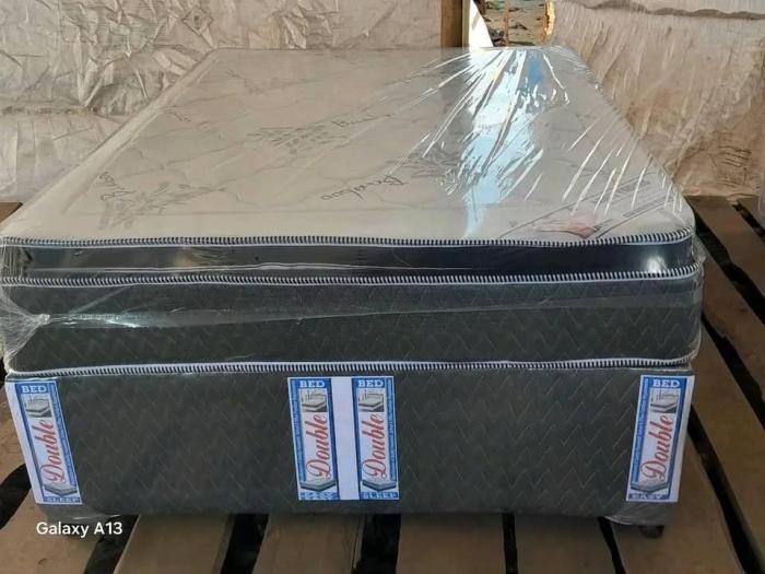 Double pillow top  bed