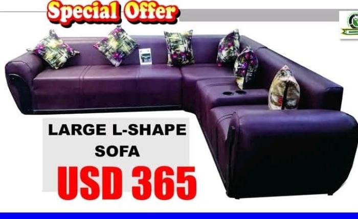 Large L shape sofa